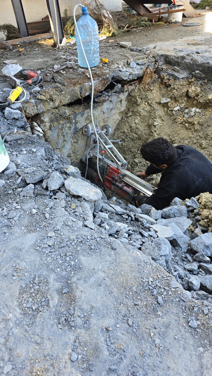 Yenikent karot ve beton kesme hizmeti